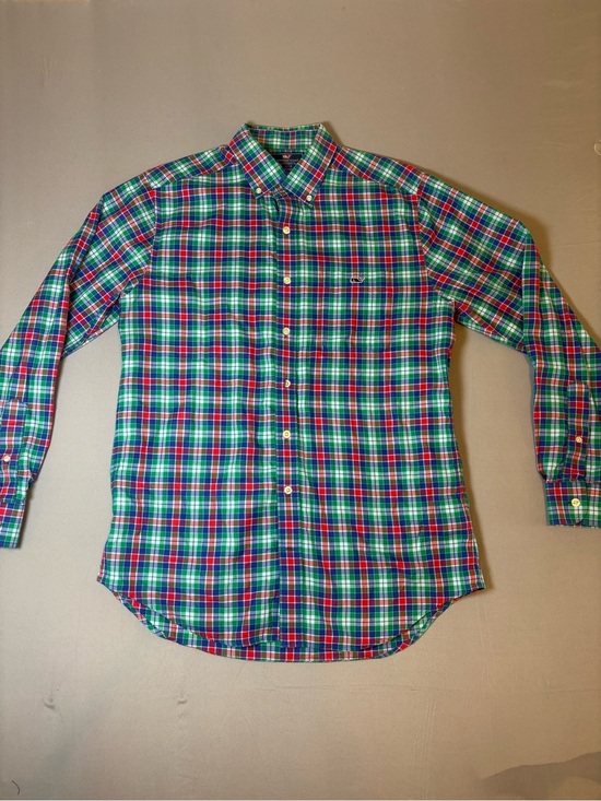 Vineyard Vines Other - Vineyard Vines Men's Button-Down Plaid Shirt - Size Medium Slim Fit Tucker shirt
